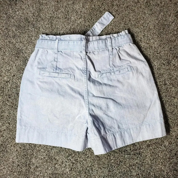 Anthropologie Pilcro and the Letterpress Slim Boyfriend Paperbag Shorts Size 28 - Picture 2 of 15
